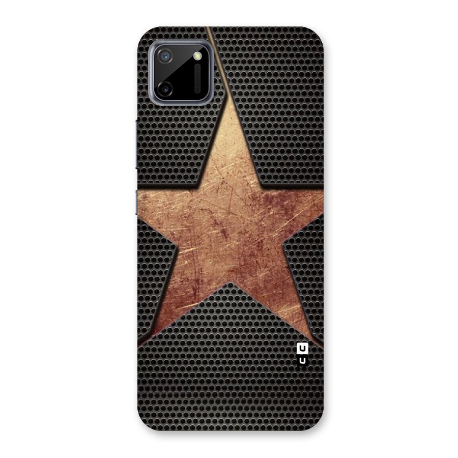 Rugged Gold Star Back Case for Realme C11