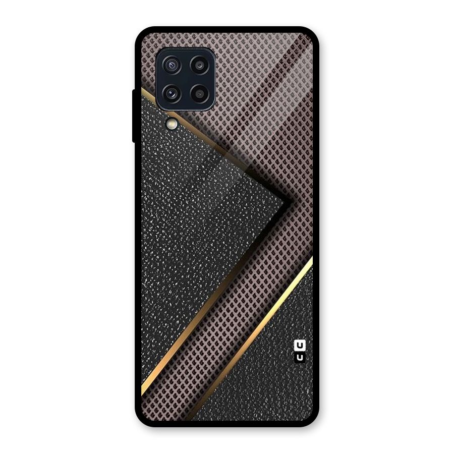 Rugged Polka Design Glass Back Case for Galaxy M32