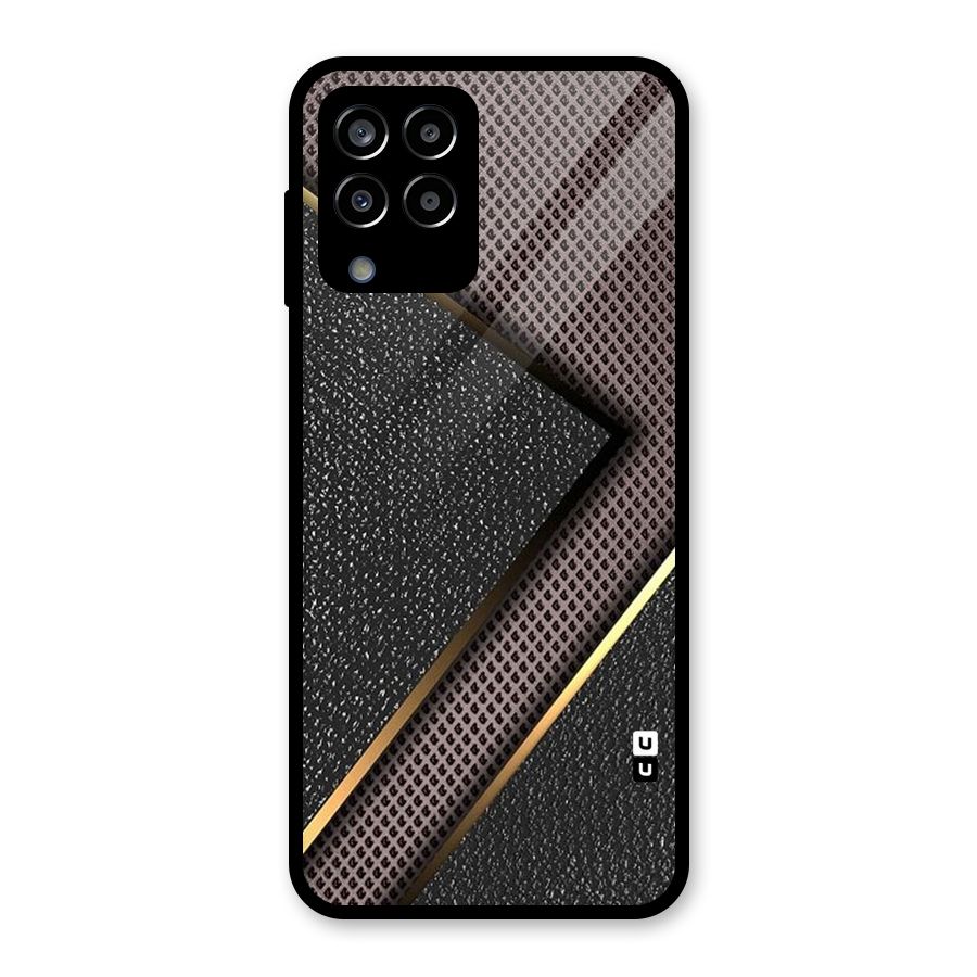 Rugged Polka Design Glass Back Case for Galaxy M33