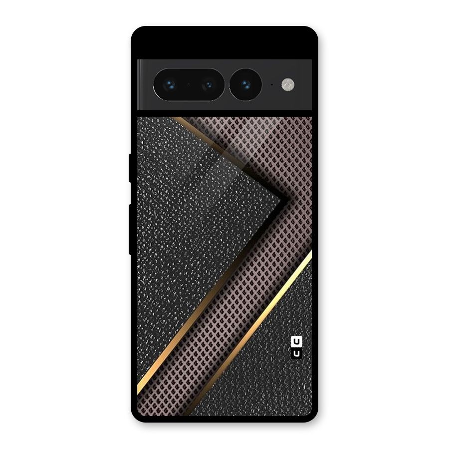 Rugged Polka Design Glass Back Case for Google Pixel 7 Pro