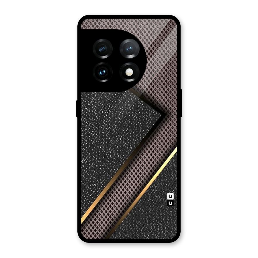 Rugged Polka Design Glass Back Case for OnePlus 11