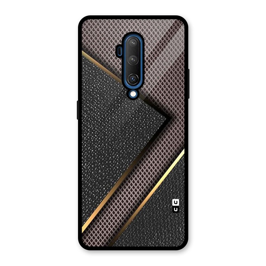 Rugged Polka Design Glass Back Case for OnePlus 7T Pro