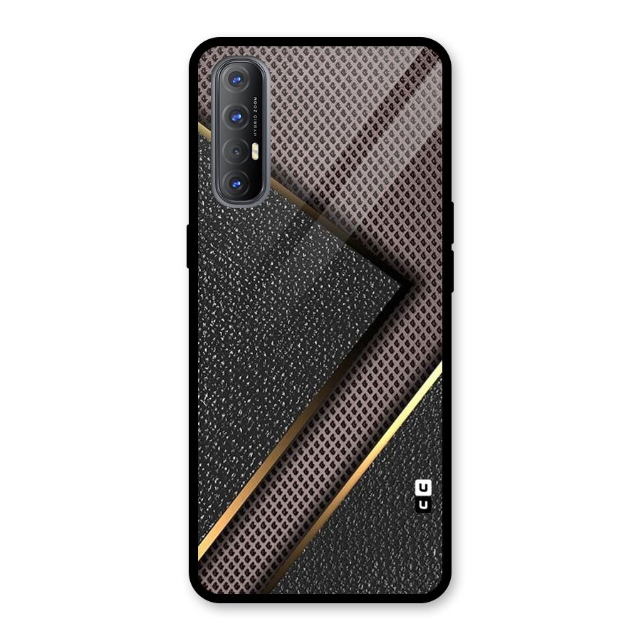Rugged Polka Design Glass Back Case for Oppo Reno3 Pro