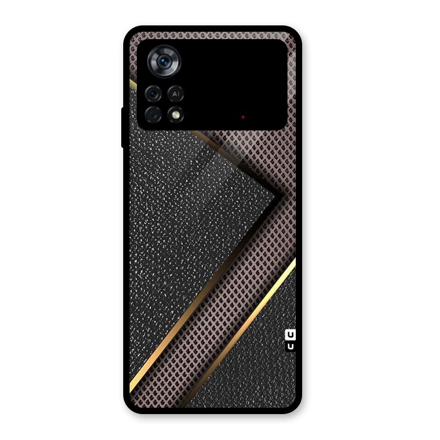 Rugged Polka Design Glass Back Case for Poco X4 Pro 5G