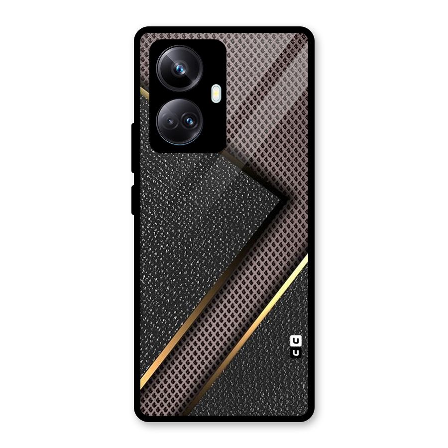 Rugged Polka Design Glass Back Case for Realme 10 Pro Plus