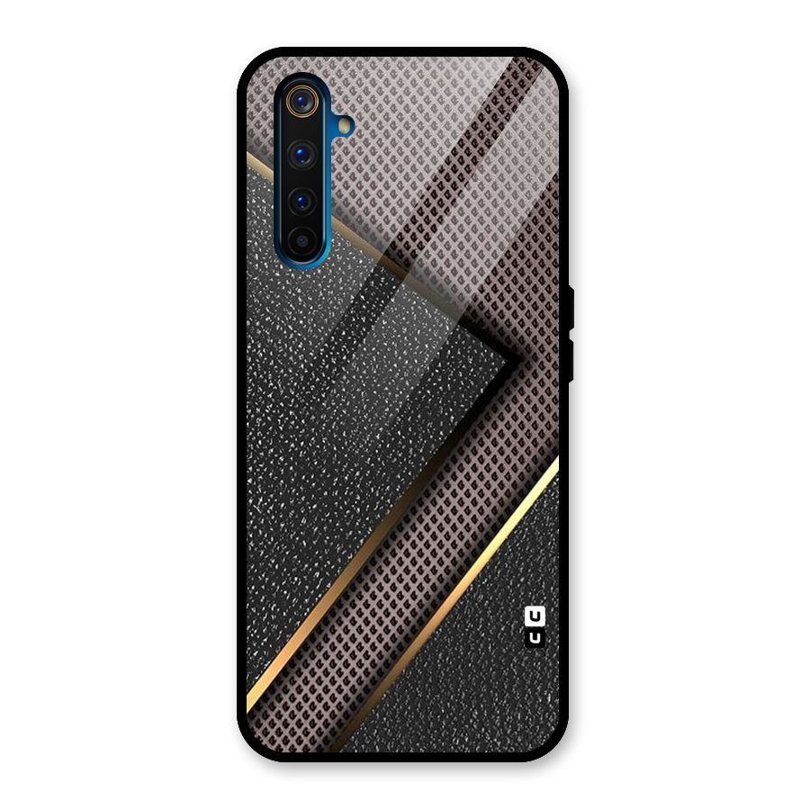 Rugged Polka Design Glass Back Case for Realme 6 Pro