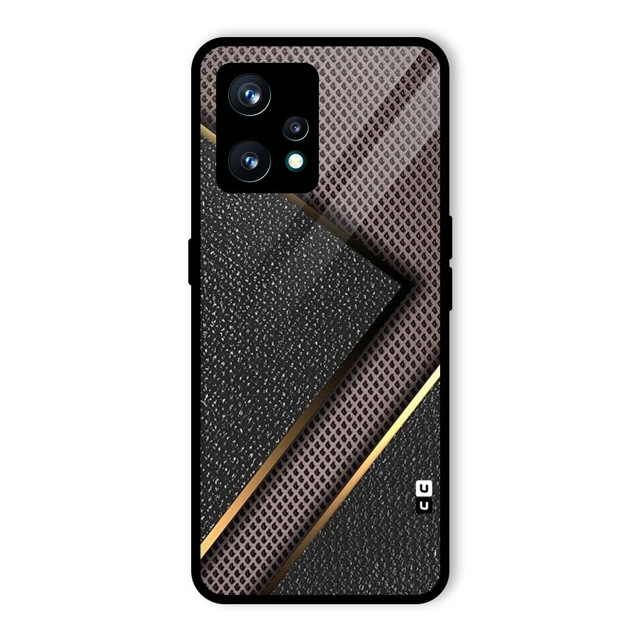 Rugged Polka Design Glass Back Case for Realme 9 Pro Plus 5G