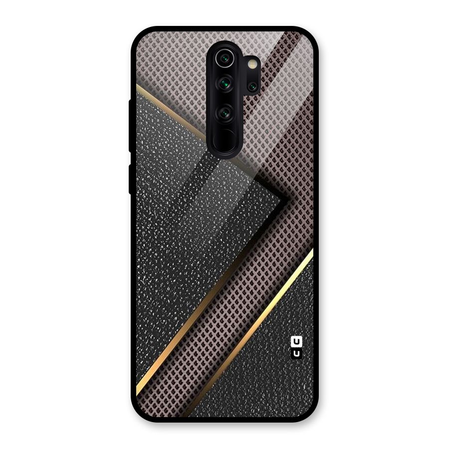 Rugged Polka Design Glass Back Case for Redmi Note 8 Pro