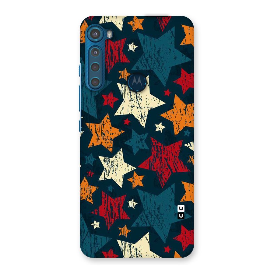 Rugged Star Design Back Case for Motorola One Fusion Plus