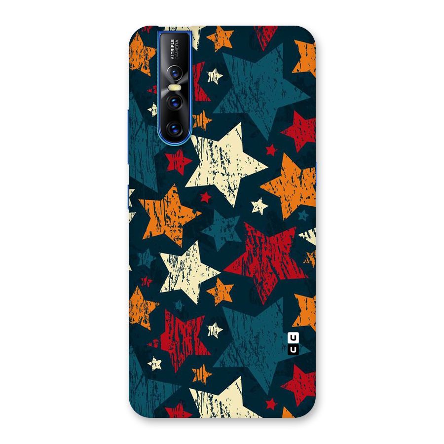 Rugged Star Design Back Case for Vivo V15 Pro