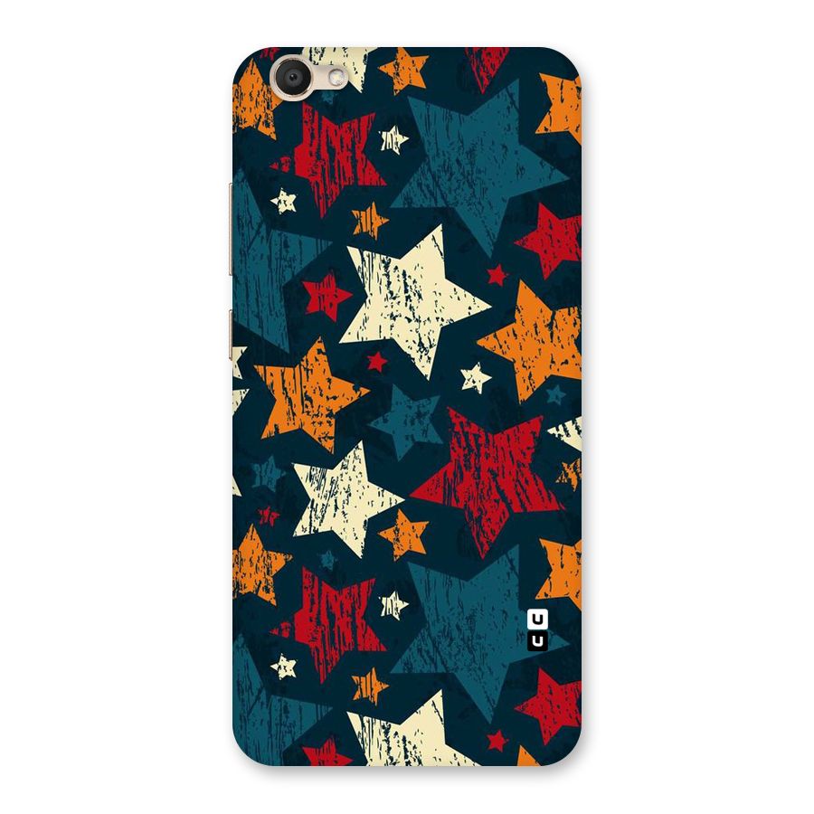 Rugged Star Design Back Case for Vivo V5