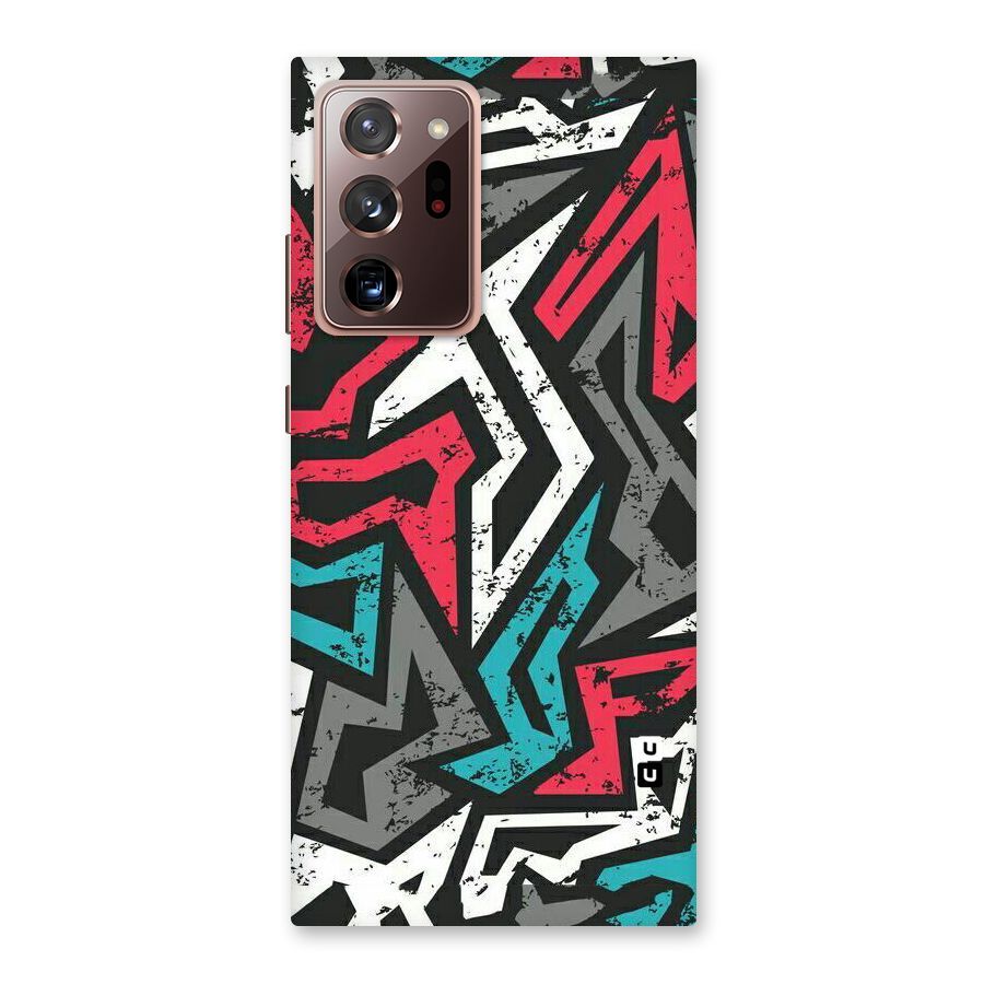 Rugged Strike Abstract Back Case for Galaxy Note 20 Ultra