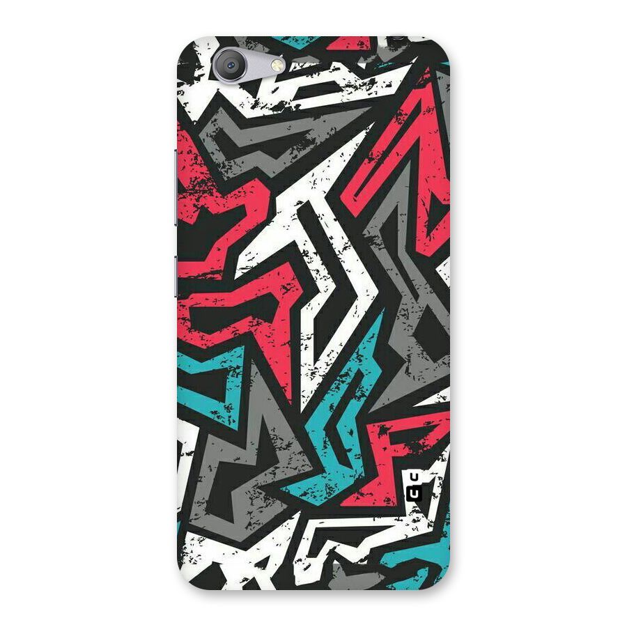 Rugged Strike Abstract Back Case for Vivo Y53