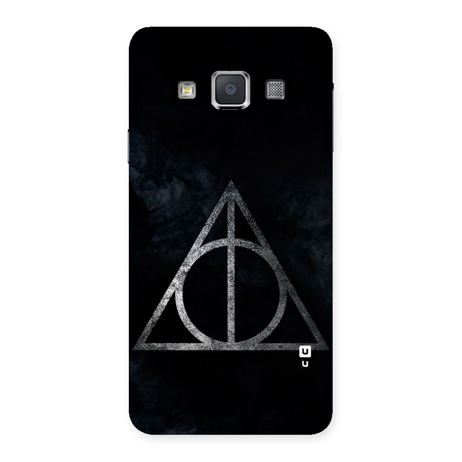 Rugged Triangle Design Back Case for Galaxy A3