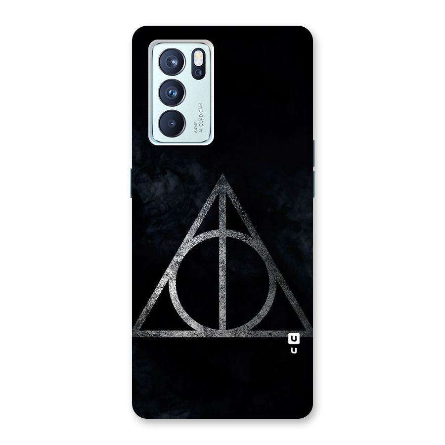 Rugged Triangle Design Back Case for Oppo Reno6 Pro 5G
