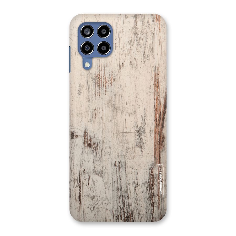 Rugged Wooden Texture Back Case for Galaxy M53 5G