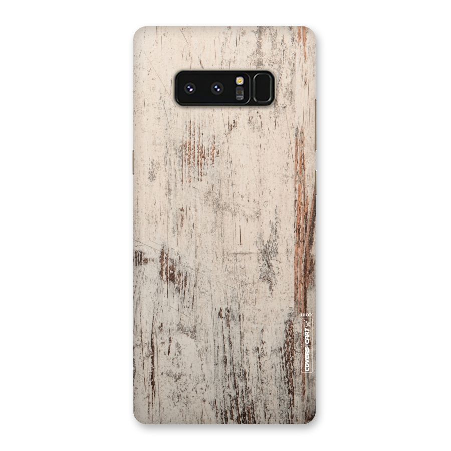 Rugged Wooden Texture Back Case for Galaxy Note 8