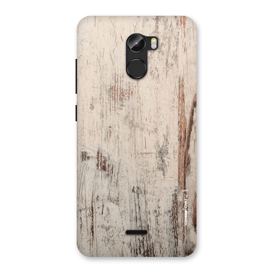 Rugged Wooden Texture Back Case for Gionee X1