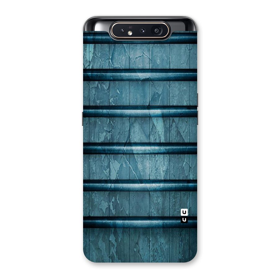 Rustic Blue Shelf Back Case for Galaxy A80