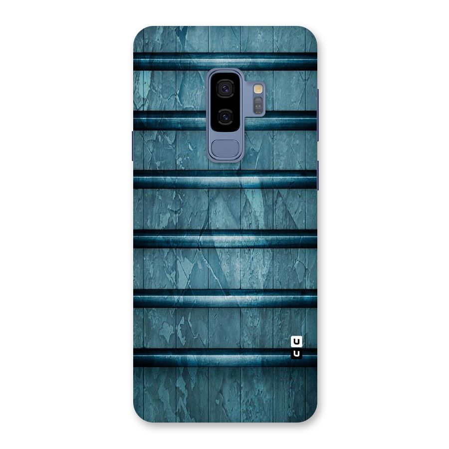 Rustic Blue Shelf Back Case for Galaxy S9 Plus