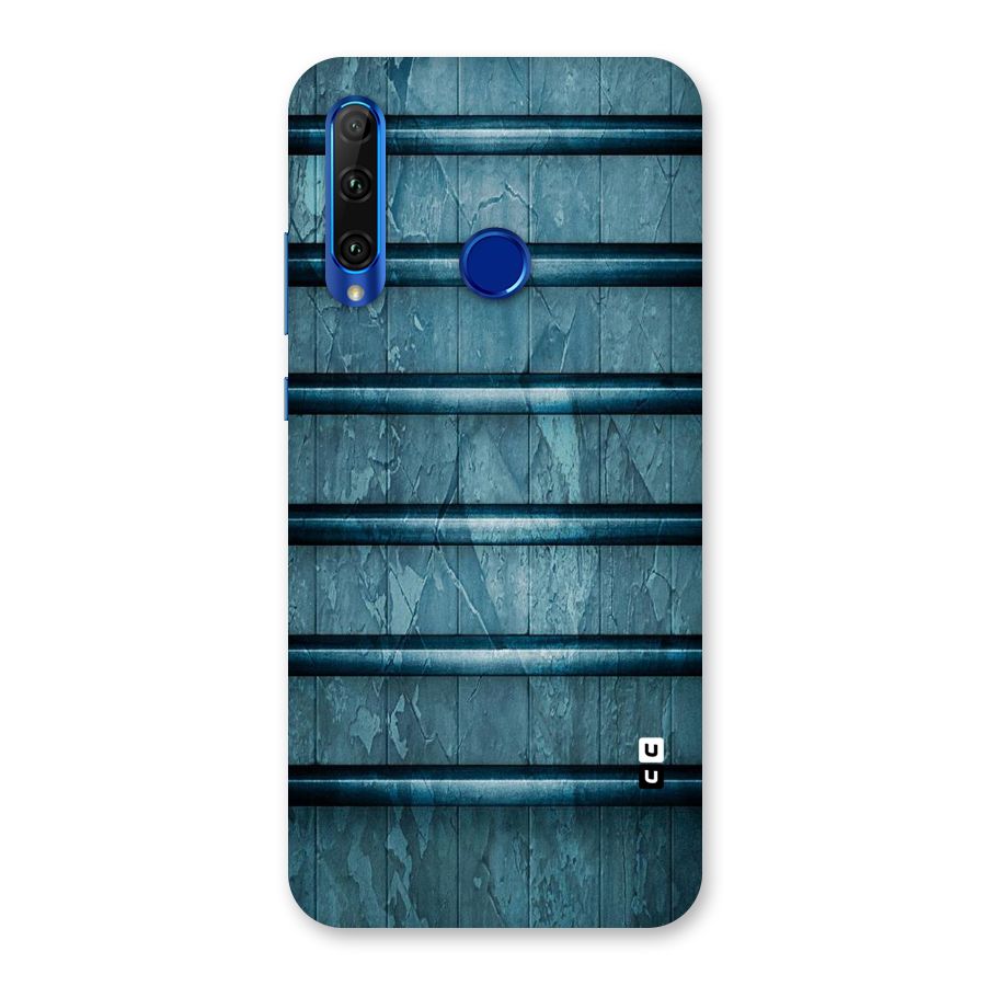 Rustic Blue Shelf Back Case for Honor 20i