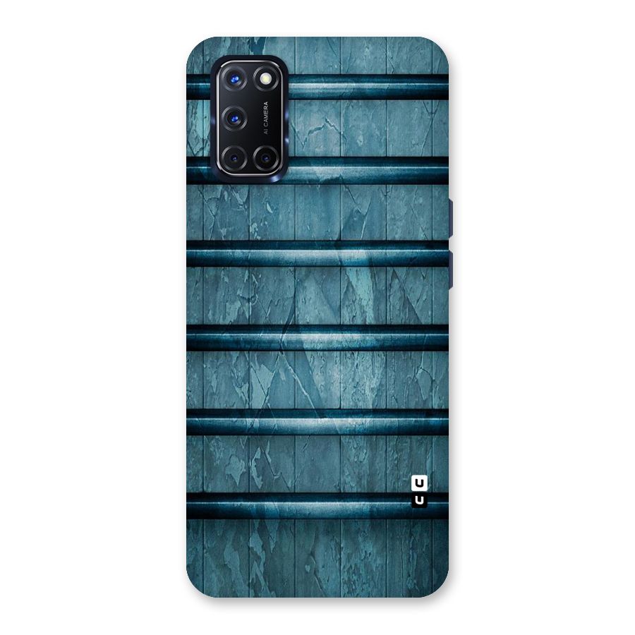 Rustic Blue Shelf Back Case for Oppo A52