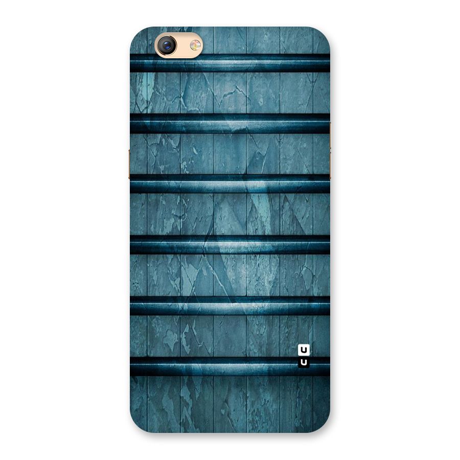 Rustic Blue Shelf Back Case for Oppo F3 Plus