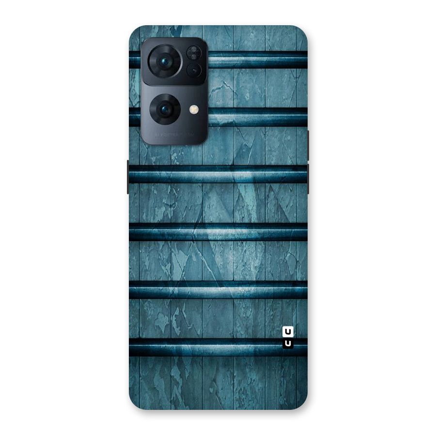 Rustic Blue Shelf Back Case for Oppo Reno7 Pro 5G