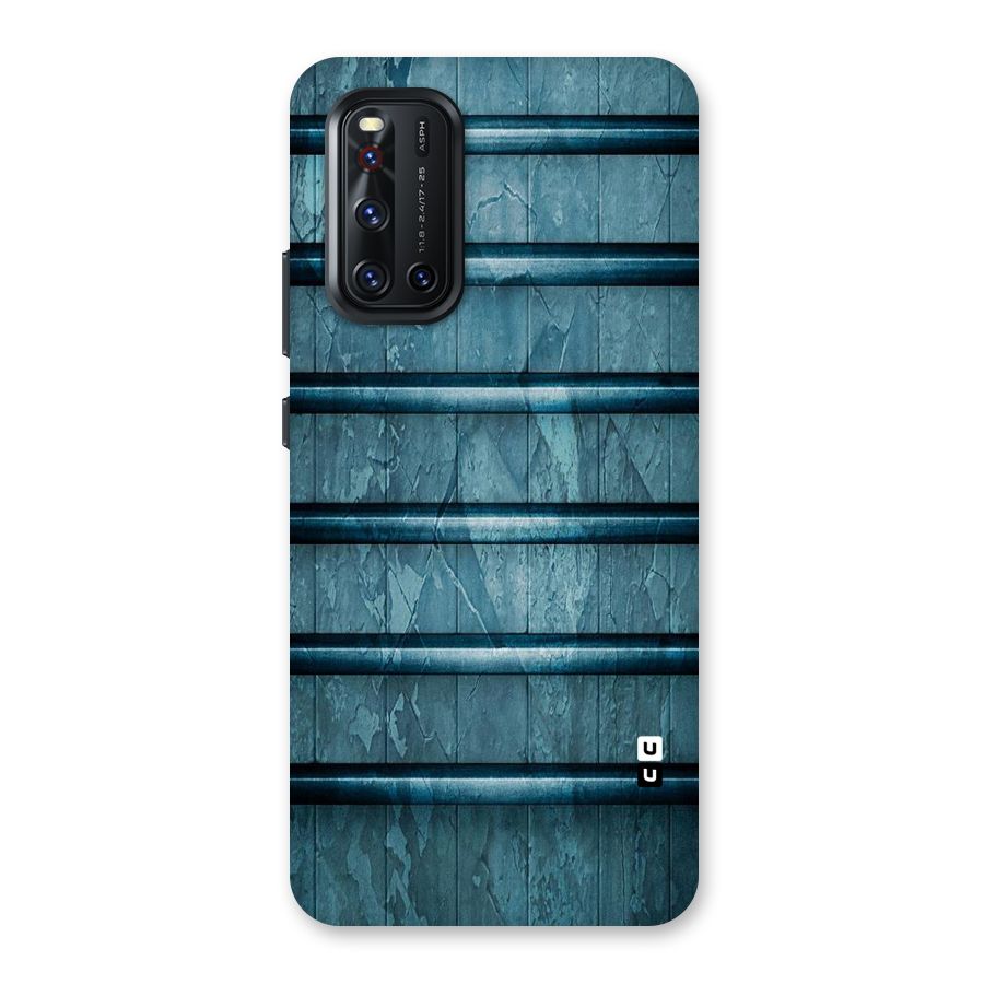 Rustic Blue Shelf Back Case for Vivo V19