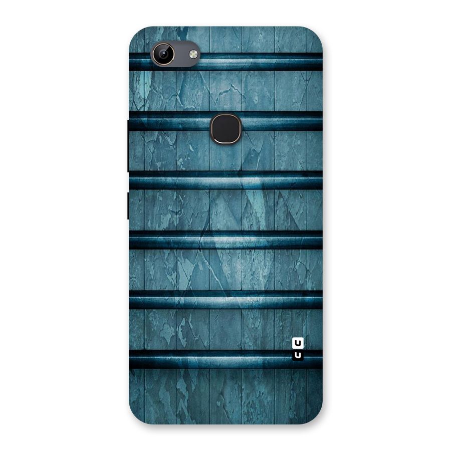 Rustic Blue Shelf Back Case for Vivo Y81