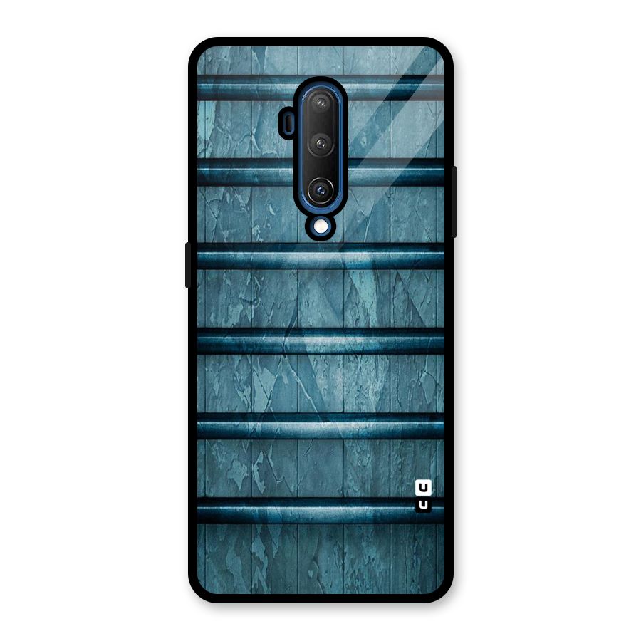 Rustic Blue Shelf Glass Back Case for OnePlus 7T Pro