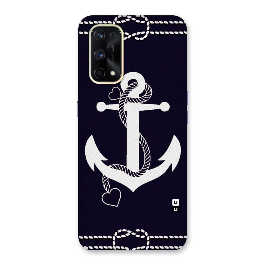 Sail Anchor Glass Back Case for Realme X7 Pro