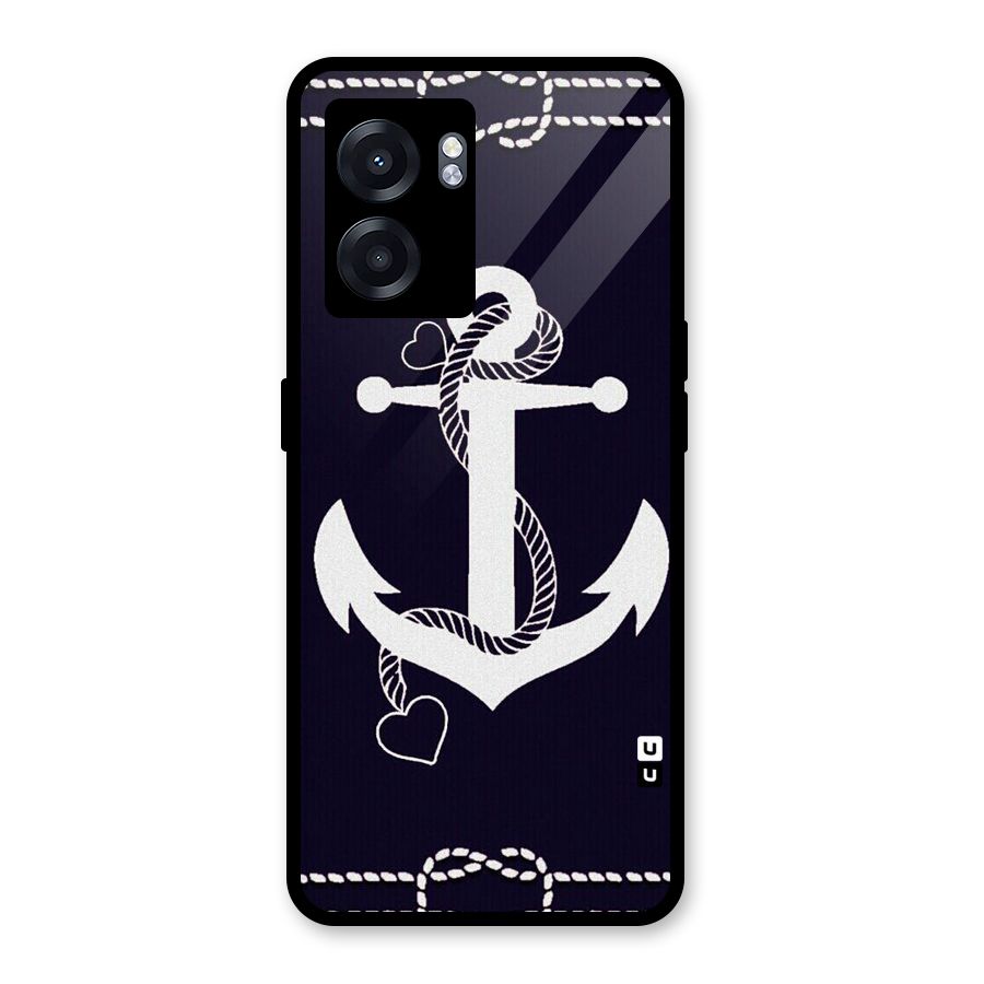 Sail Anchor Glass Back Case for Realme Narzo 50 5G