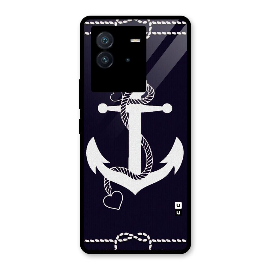 Sail Anchor Glass Back Case for Vivo iQOO Neo 6 5G