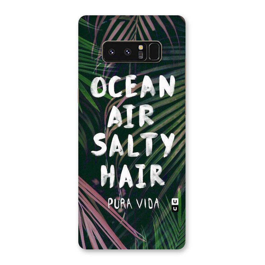 Salty Hair Back Case for Galaxy Note 8