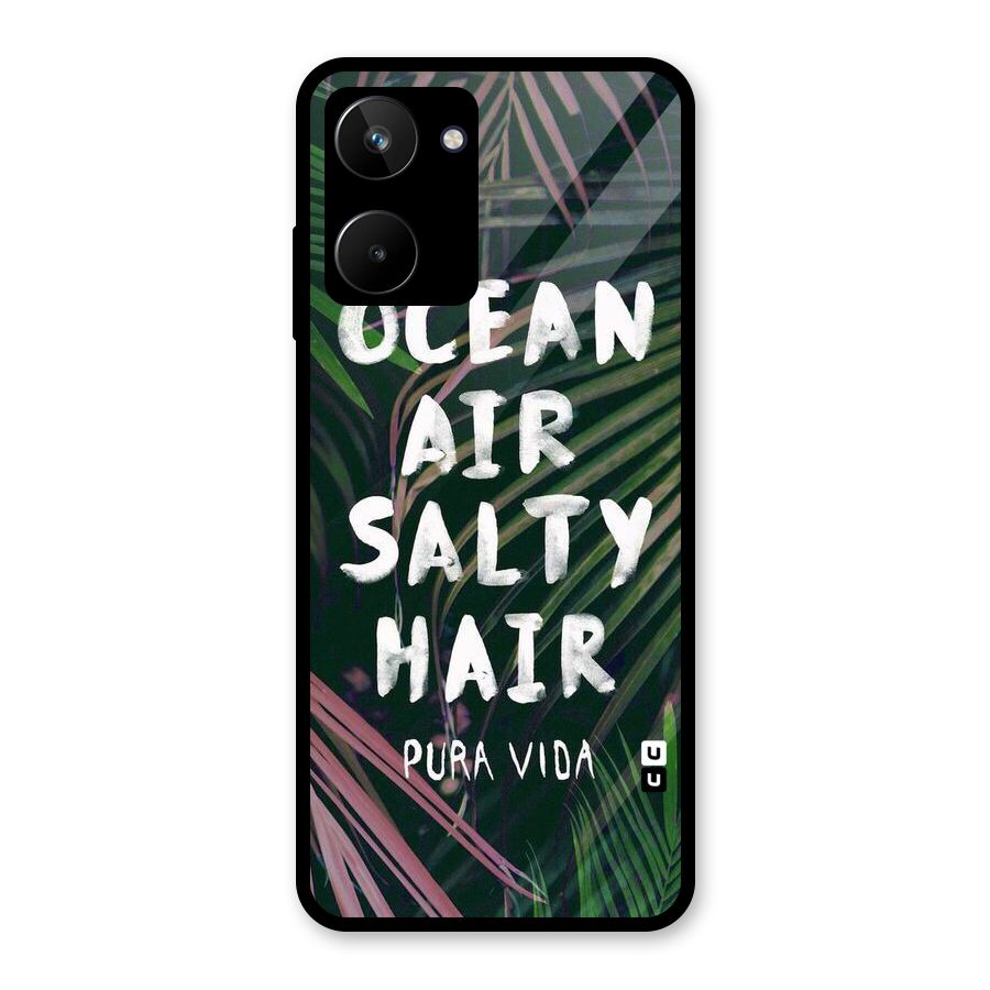 Salty Hair Glass Back Case for Realme 10