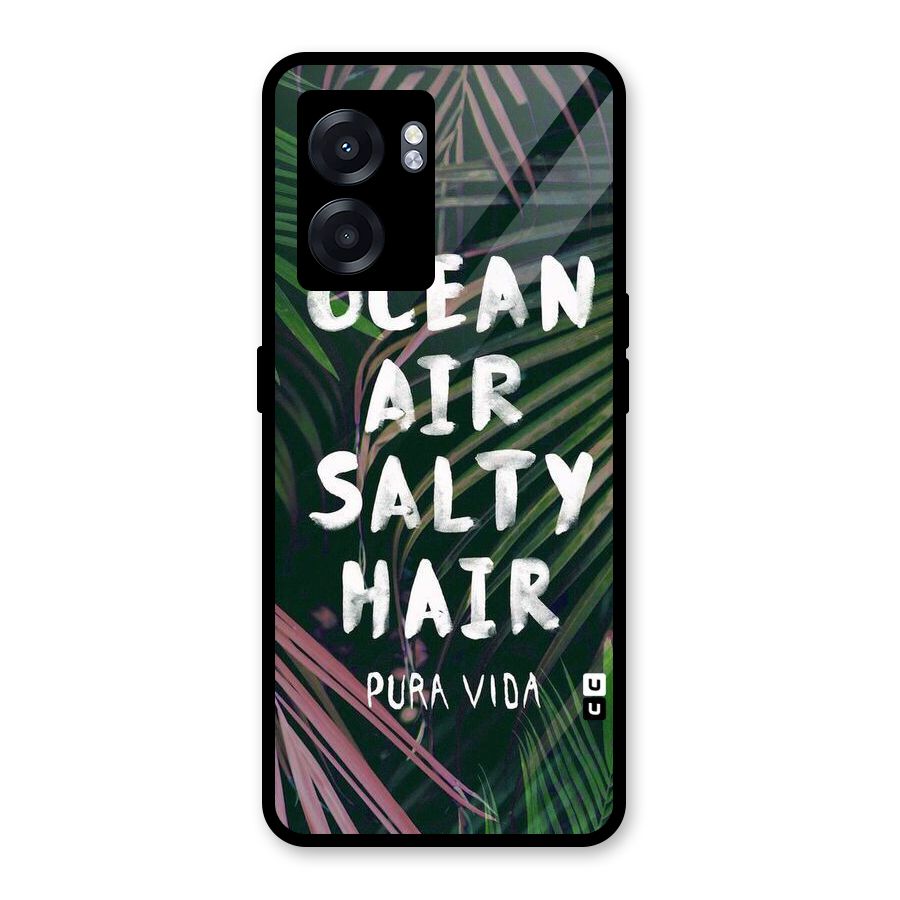 Salty Hair Glass Back Case for Realme Narzo 50 5G