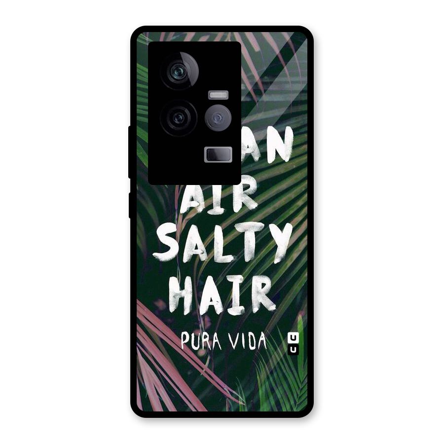Salty Hair Glass Back Case for Vivo iQOO 11 5G