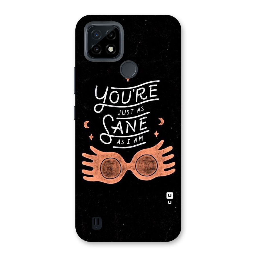 Sane As I Back Case for Realme C21