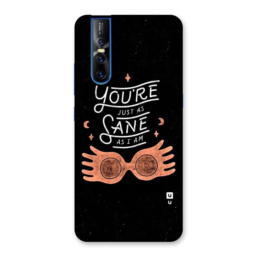 Sane As I Back Case for Vivo V15 Pro