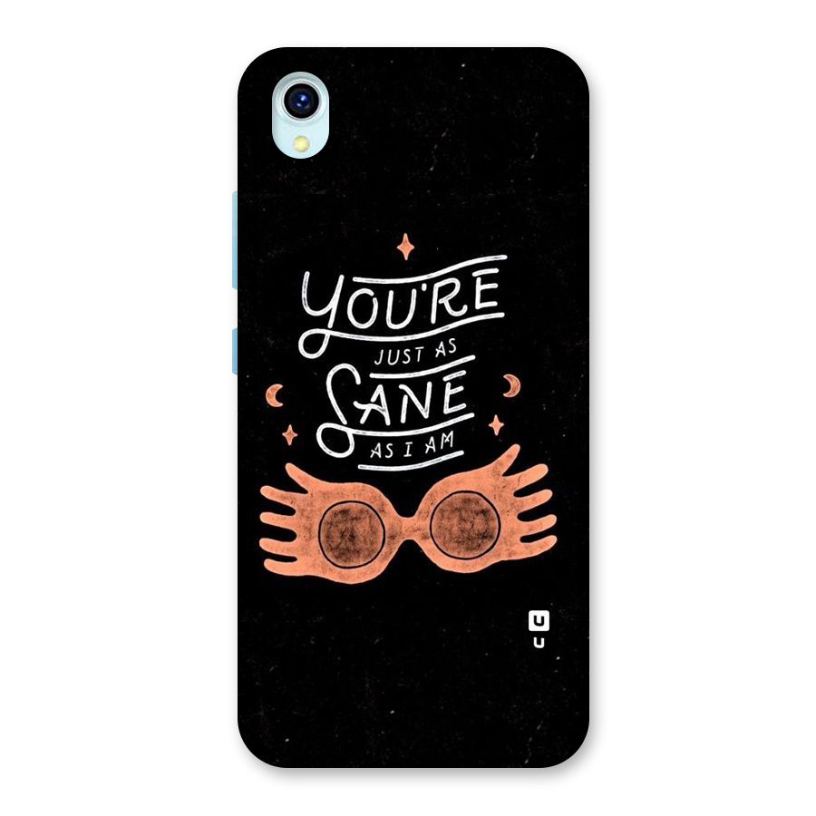 Sane As I Back Case for Vivo Y1s