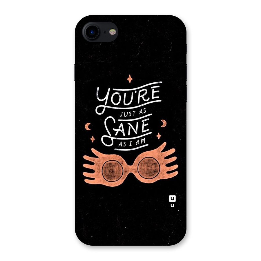 Sane As I Back Case for iPhone SE 2020