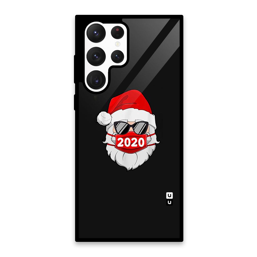 Santa 2020 Glass Back Case for Galaxy S22 Ultra 5G