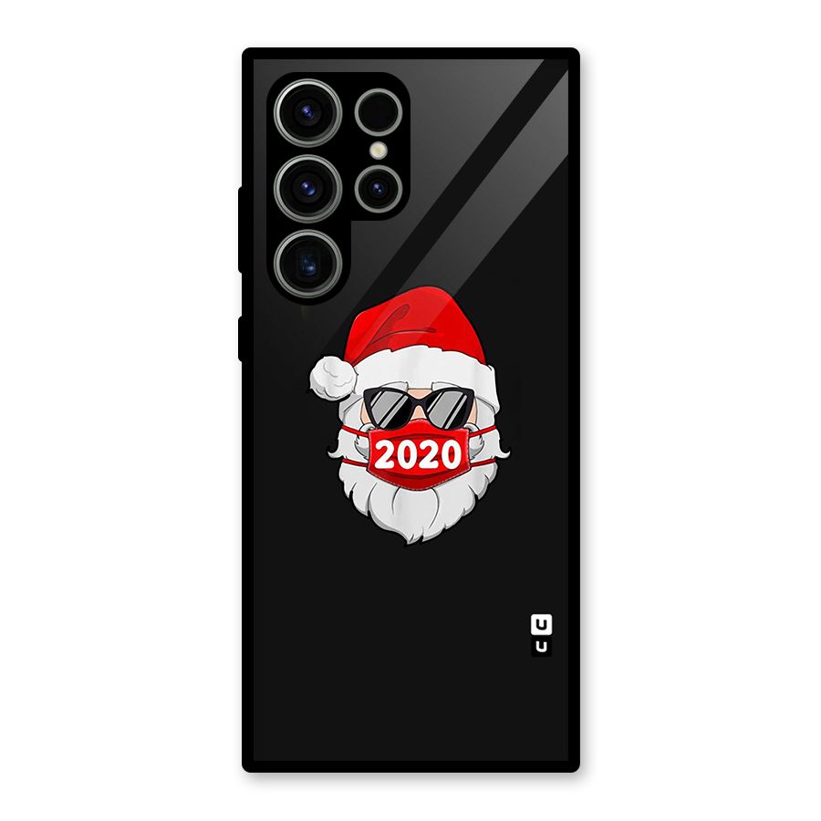 Santa 2020 Glass Back Case for Galaxy S23 Ultra