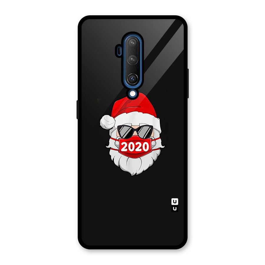 Santa 2020 Glass Back Case for OnePlus 7T Pro