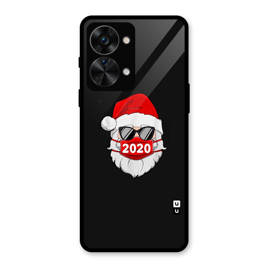 Santa 2020 Glass Back Case for OnePlus Nord 2T