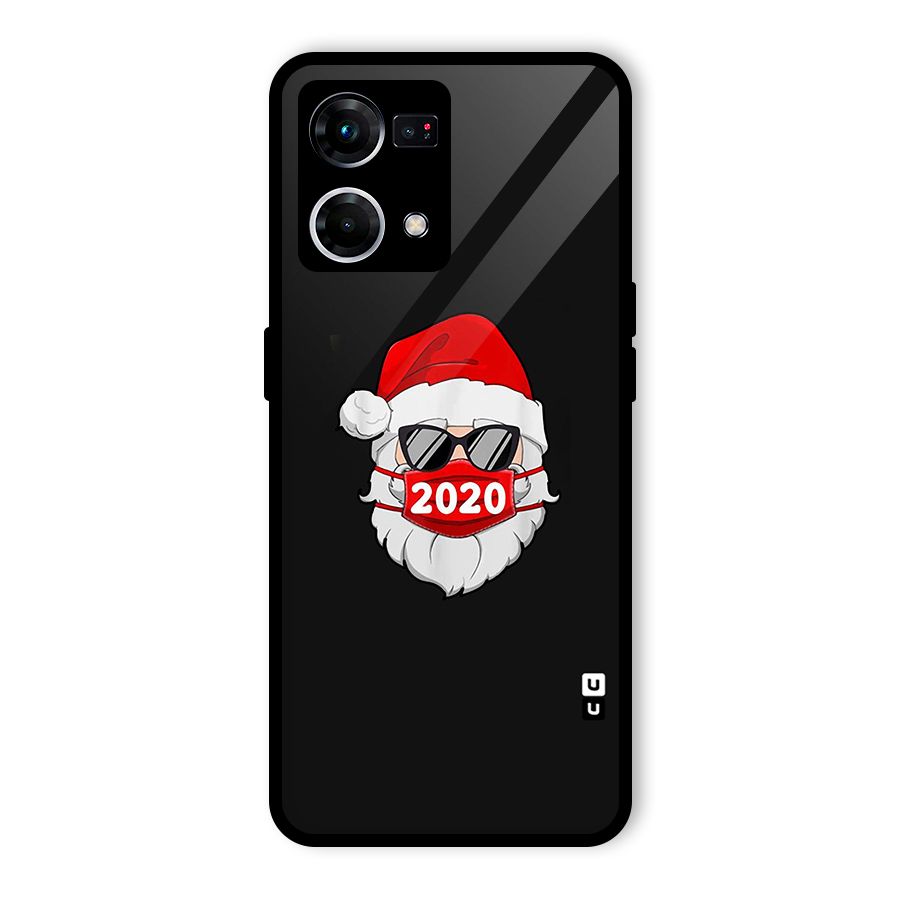 Santa 2020 Glass Back Case for Oppo F21s Pro 4G