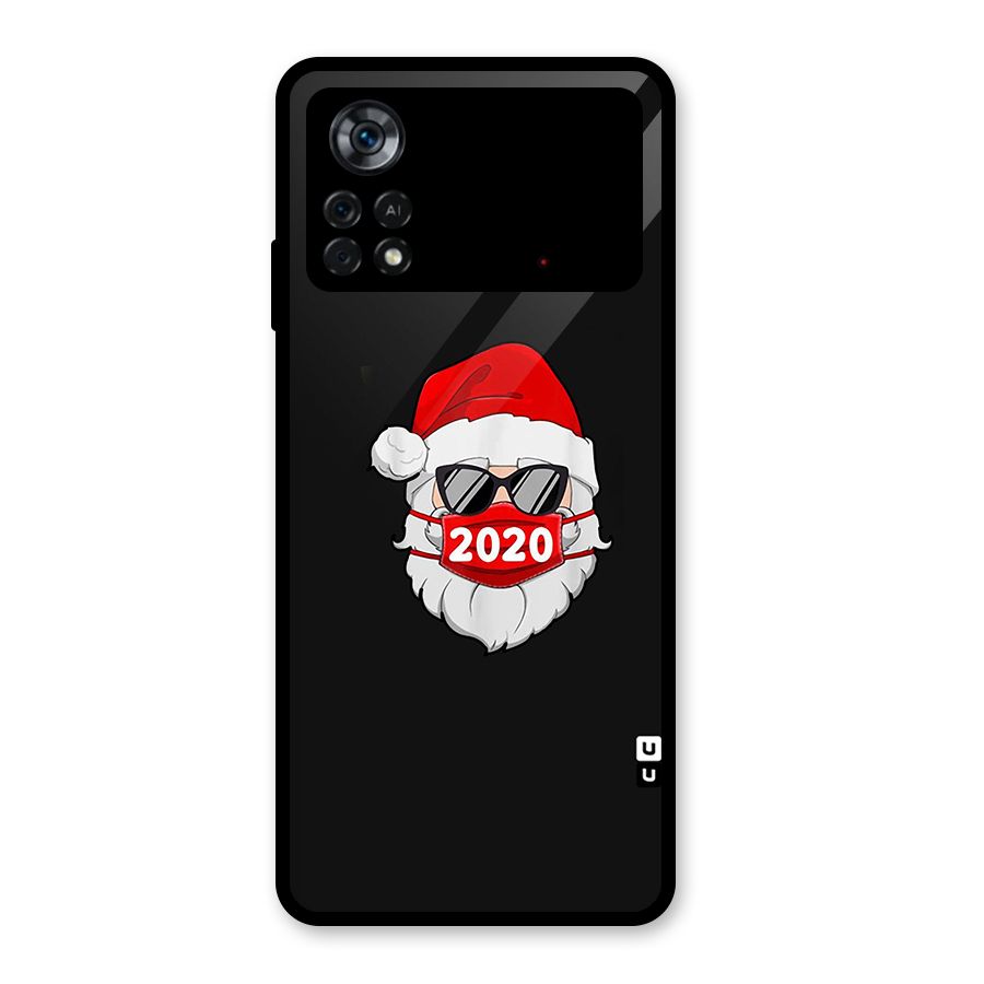 Santa 2020 Glass Back Case for Poco X4 Pro 5G