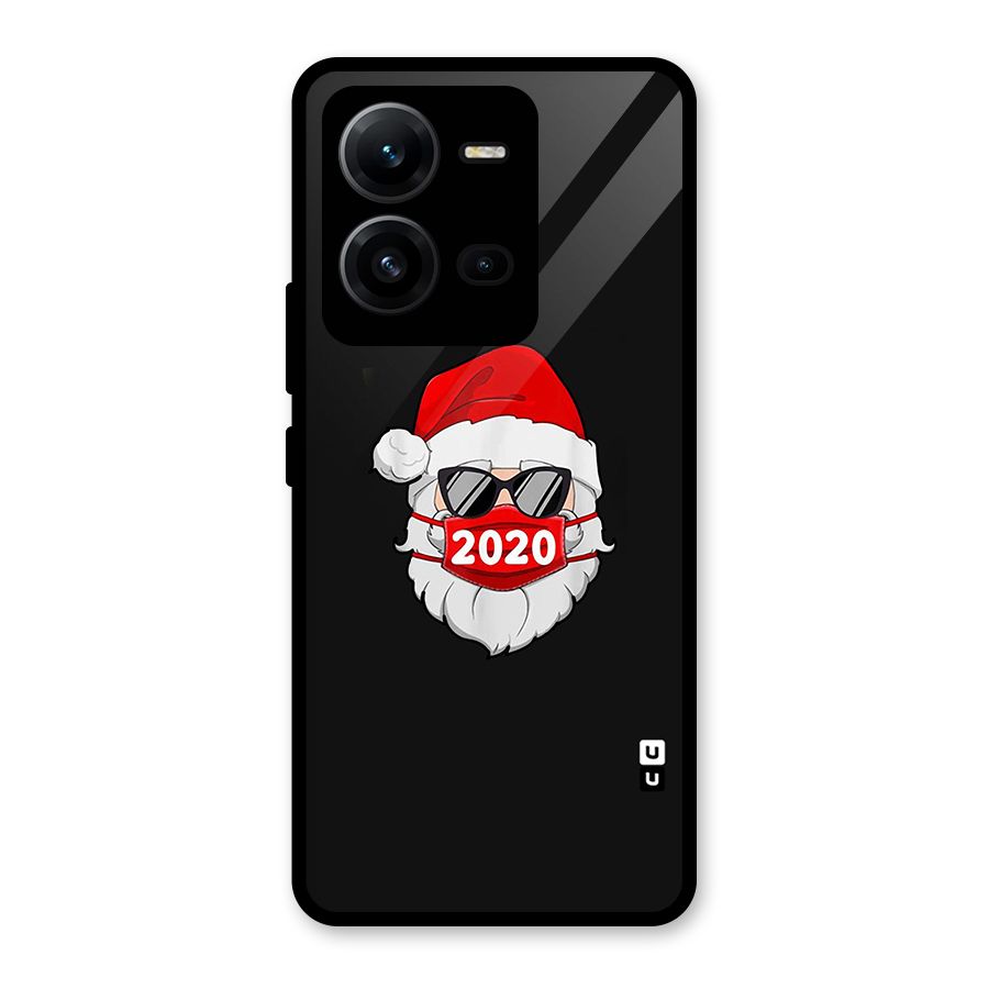Santa 2020 Glass Back Case for Vivo V25