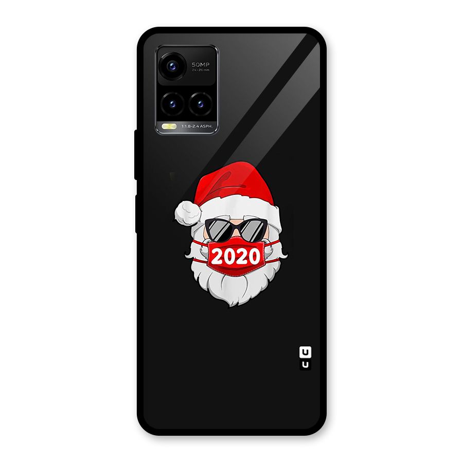 Santa 2020 Glass Back Case for Vivo Y21T